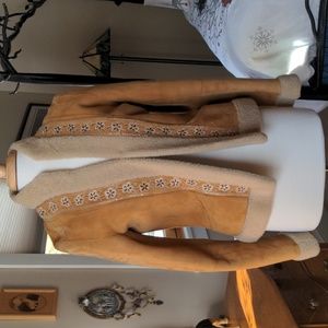 Laundry by Shelli Segal shearling jacket.